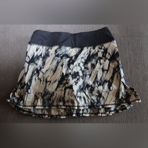 Tie dye lululemon tennis skirt